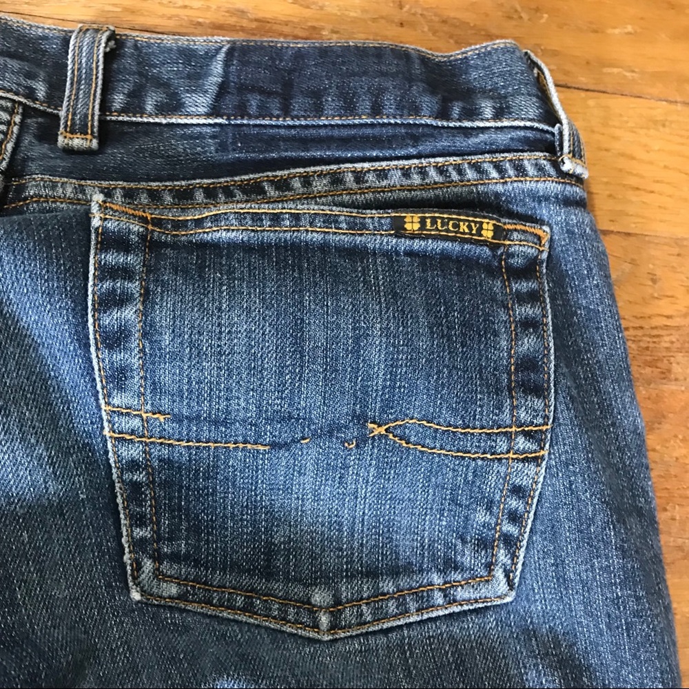 Lucky Brand Dungarees Jeans Women’s 6 28 Buttonfly - Picture 5 of 6